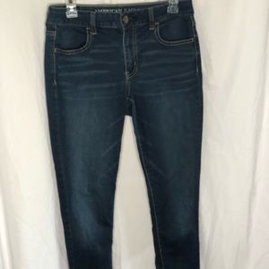 AE Blue Jeggings